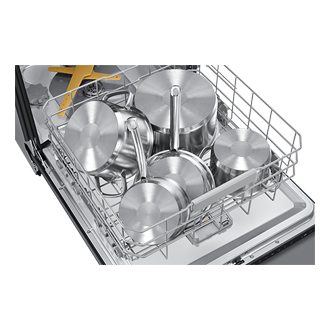DW7700B Built In Dishwasher with Energy Efficiency and WaterJet Clean™ Detail1 Gray 