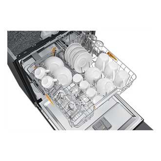 DW7700B Built In Dishwasher with Energy Efficiency and WaterJet Clean™ Detail2 Gray 