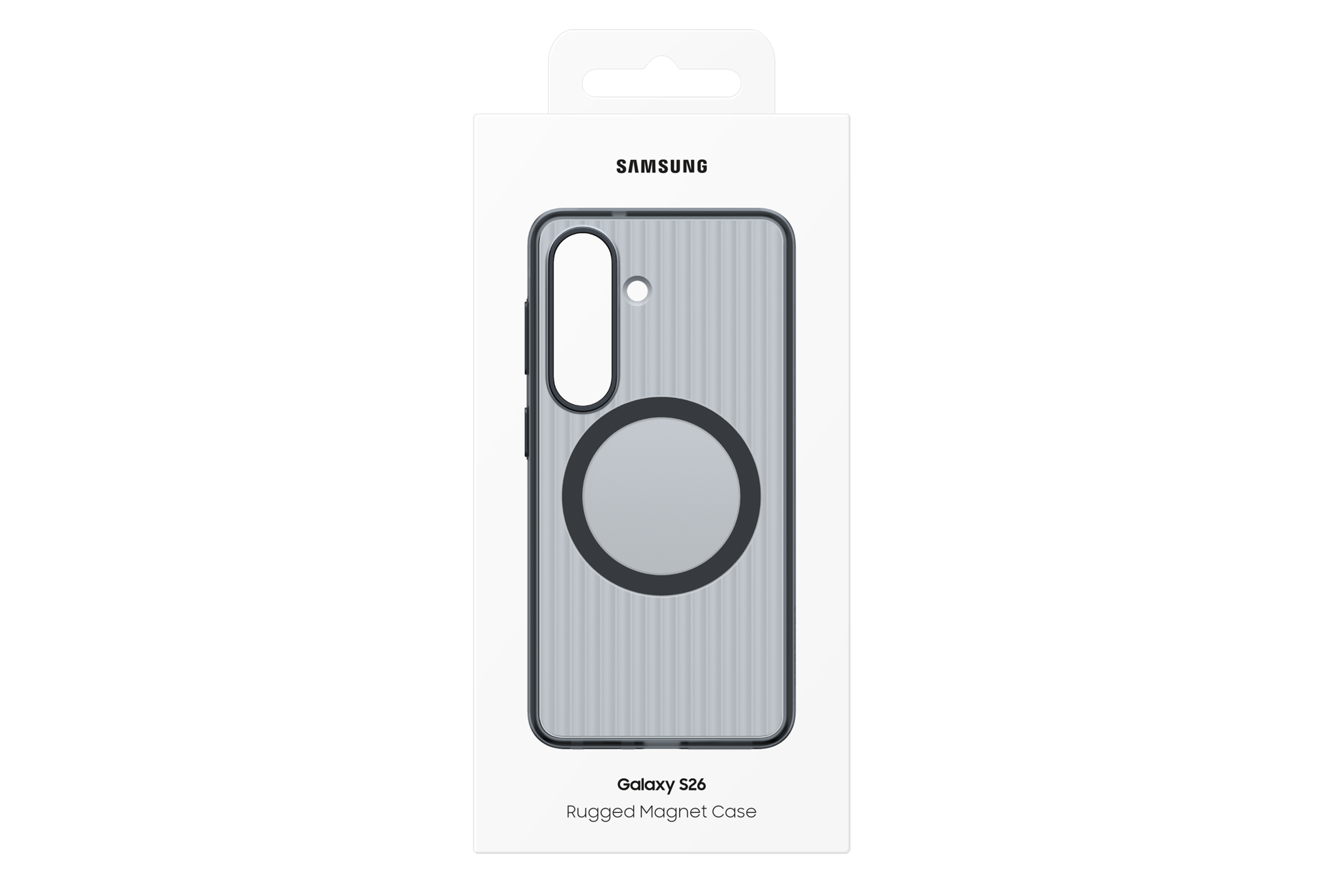 Galaxy S26 Rugged Magnet Case Package Black 