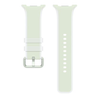 Galaxy Watch9 | Watch8 kahevärviline silikoonrihm (S/M) Front Green 