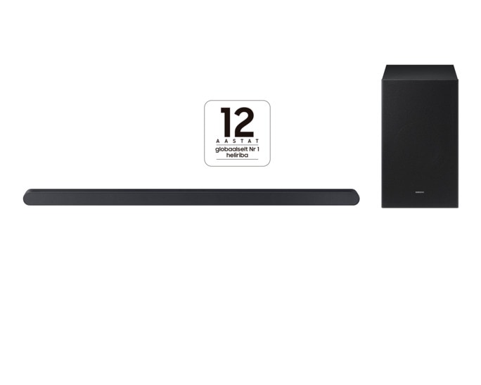 Ülikitsas ribakõlar HW-S700D 3.1ch Subwoofer Must