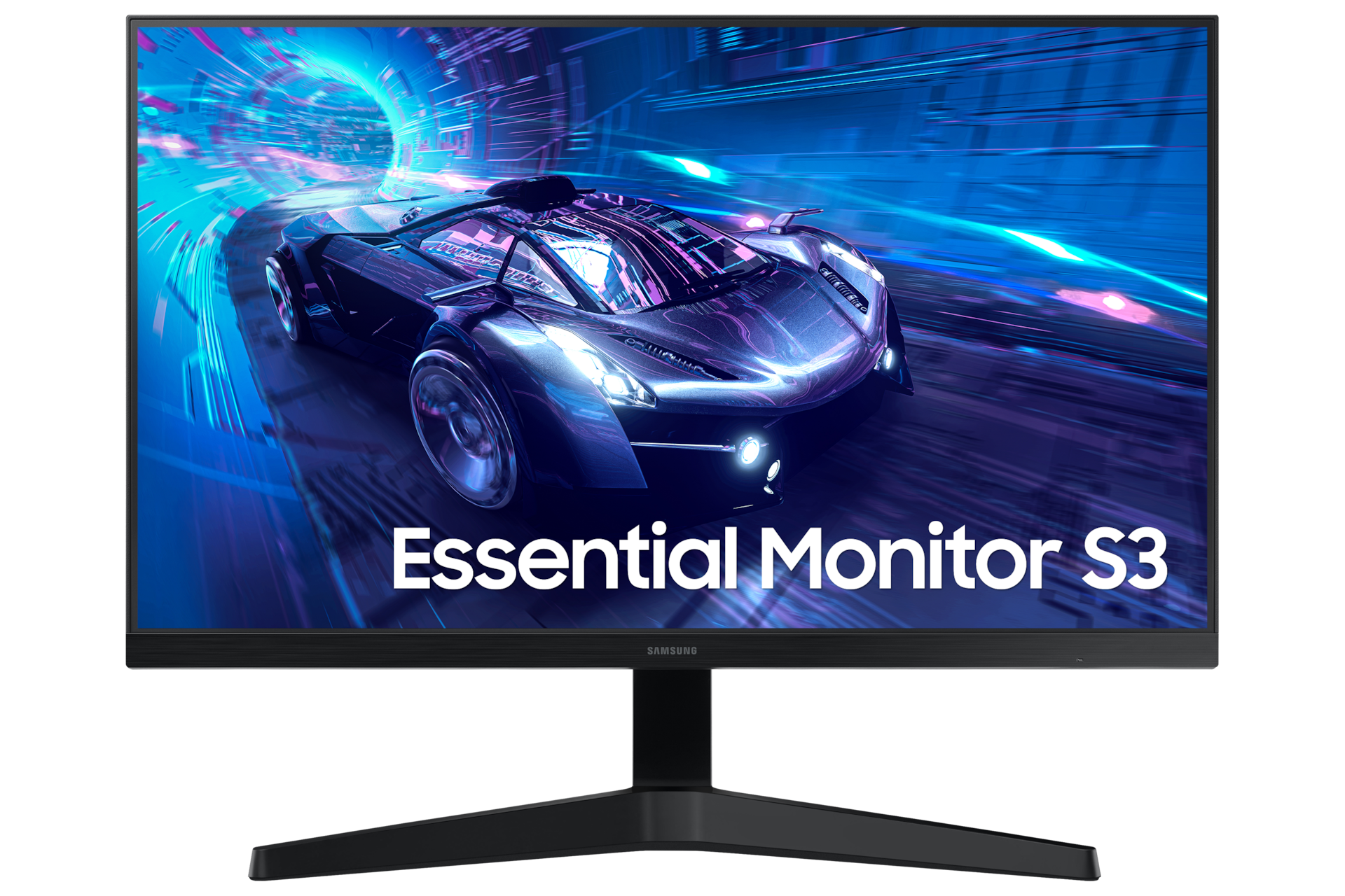 24" Essential Monitor S3 S33GF Full HD 100Hz Front1 Black 