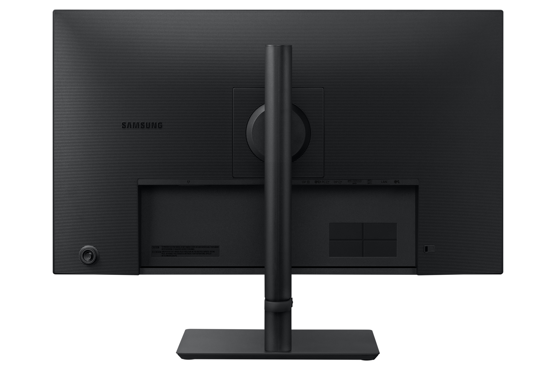 24"/27" Essential Monitor S4 S43UF Full HD 100Hz Back Black 