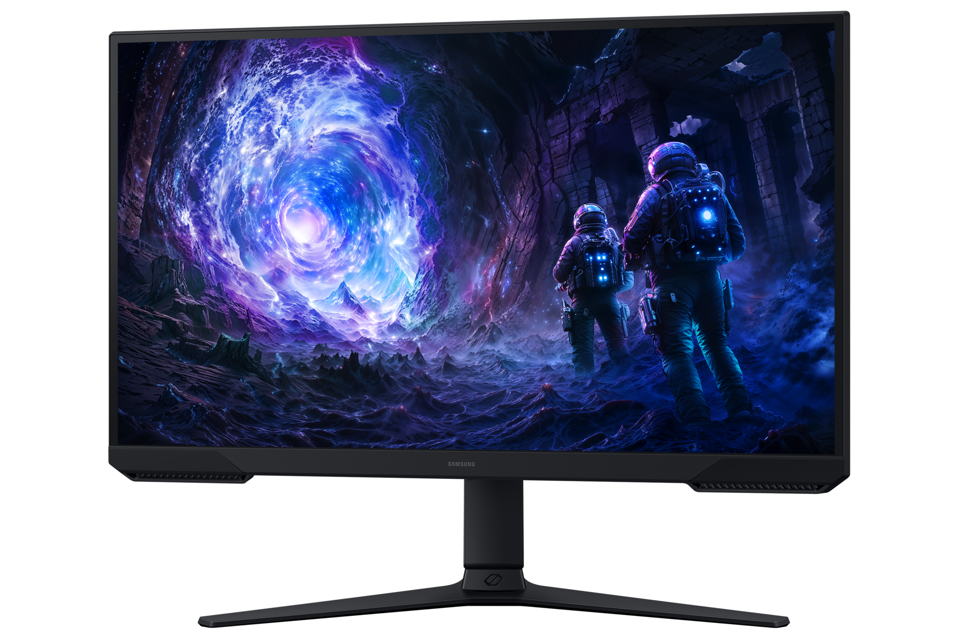 27"/32" Odyssey G5 G51F QHD 180Hz Gaming Monitor Swivel1 Black 
