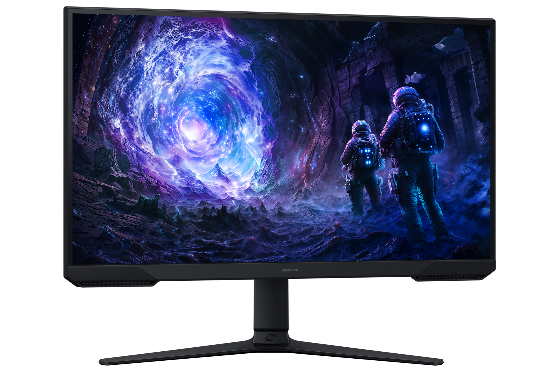 27"/32" Odyssey G5 G51F QHD 180Hz Gaming Monitor Swivel2 Black 