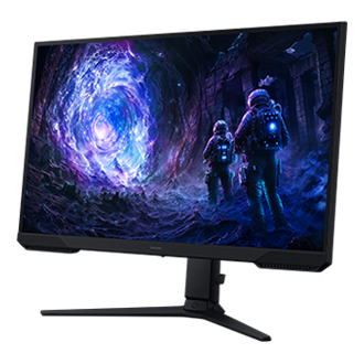 27"/32" Odyssey G5 G51F QHD 180Hz Gaming Monitor R-perspective Black 