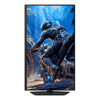 27-tolline Odyssey G4 G40H FHD 300Hz mängumonitor Pivot must