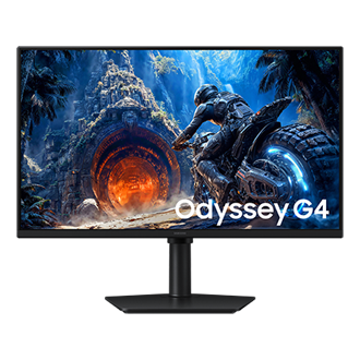27-tolline Odyssey G4 G40H FHD 300Hz mängurimonitor, esikülg must