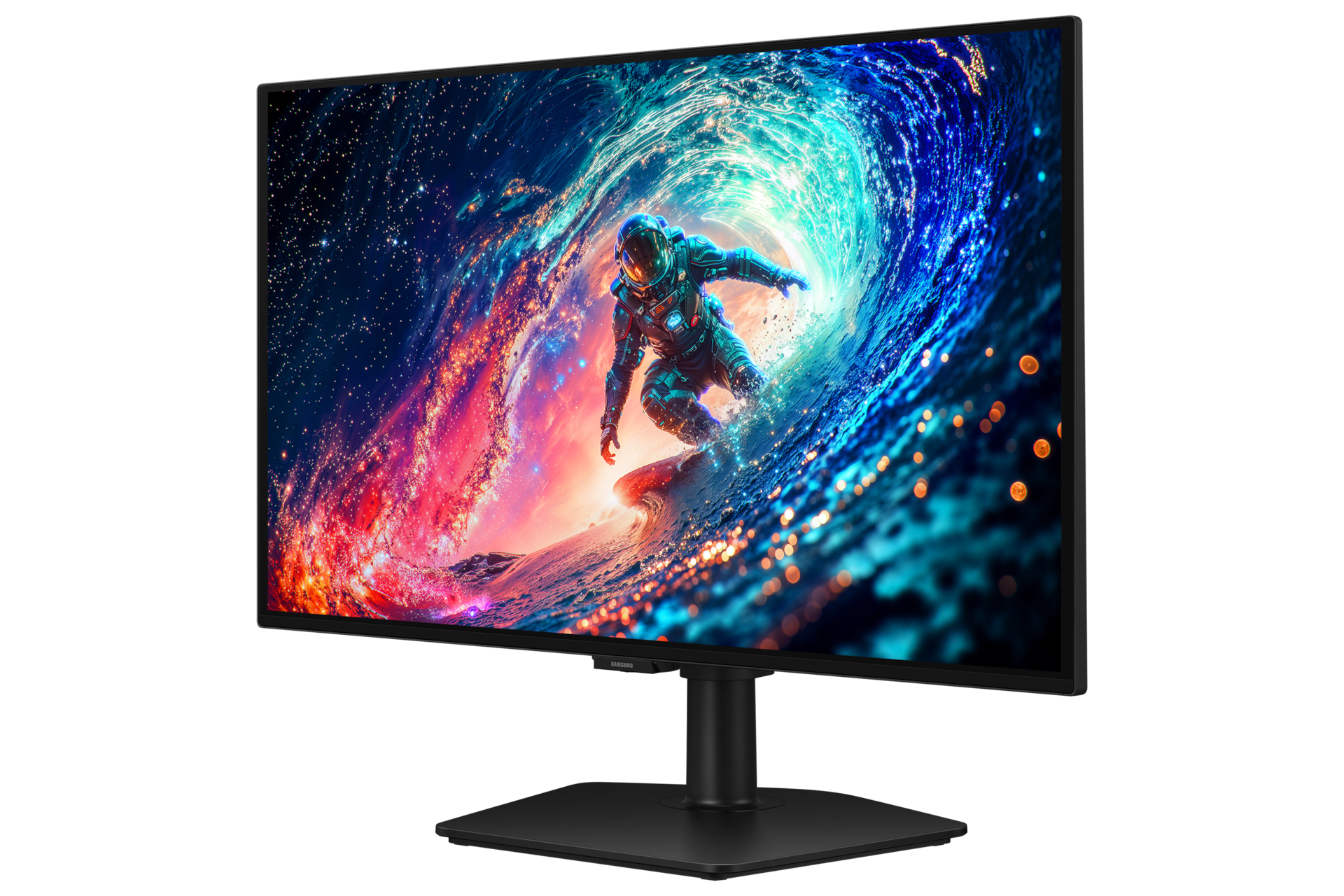 27 Inch Odyssey OLED G6 G61SH QHD 240Hz Gaming Monitor R-perspective Black 