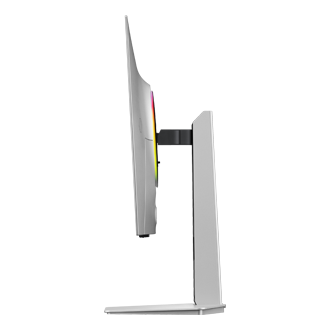 27/32 Inch Odyssey OLED G8 G80SH 4K 240Hz Gaming Monitor Tilt1 Silver 