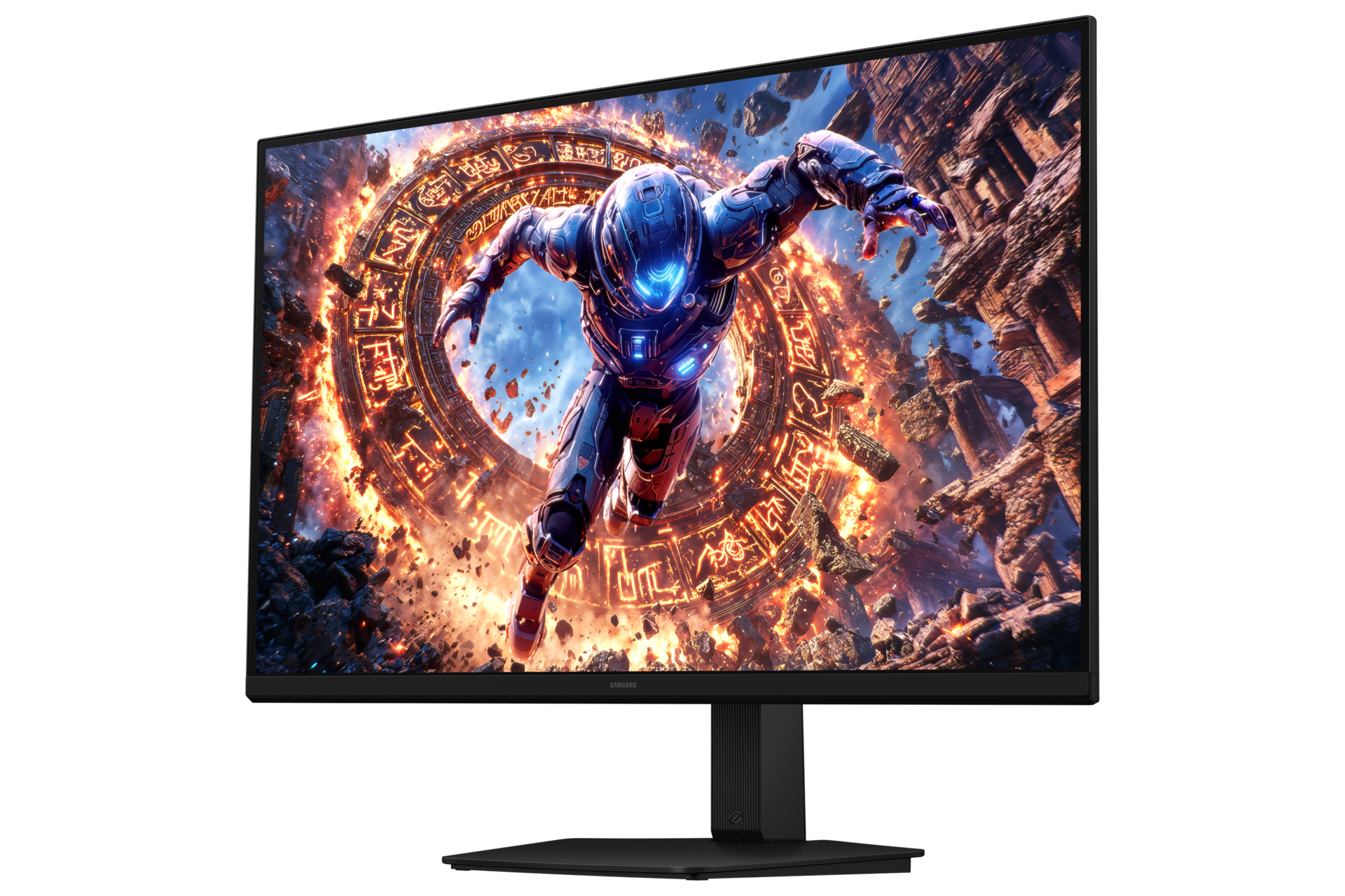 32 Inch Odyssey G8 G80HS 6K 165Hz / 3K 330Hz Gaming Monitor R-perspective Black 