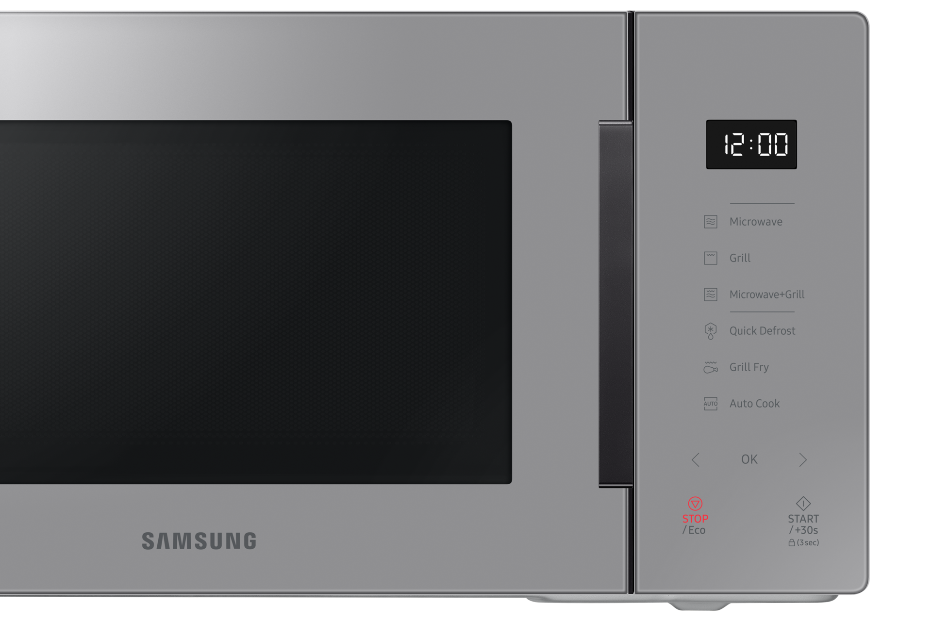detail-control-panel-and-handel Gray
