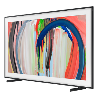 {size}" The Frame LS03HA 4K Samsung Vision AI Smart TV (2026) R-Perspective1 Black Art Mode,Glare Free with QLED