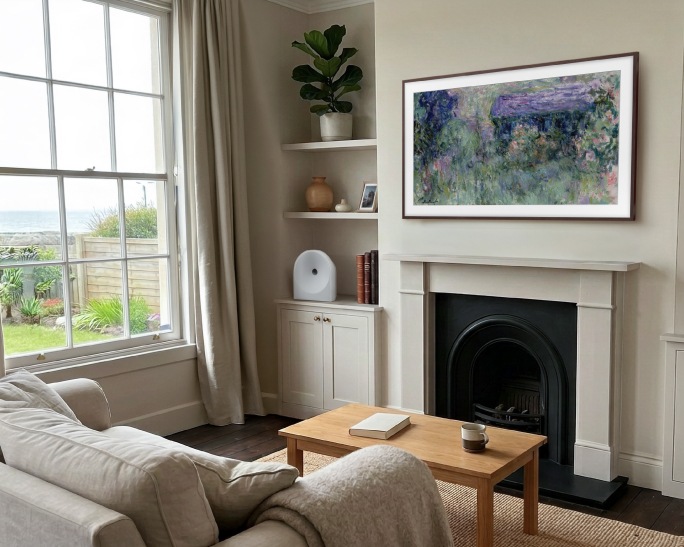65 The Frame Pro LS03HW 4K Samsung Vision AI Smart TV (2026) Black