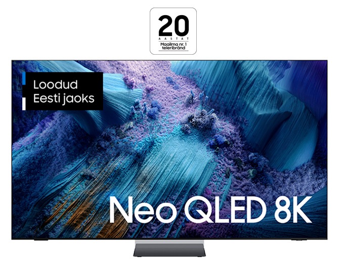 65" Neo QLED QN990F 8K Samsung Vision AI Smart TV (2025) Grafiit