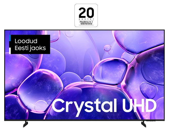 50" Crystal UHD U8000F 4K Smart TV (2025) Must