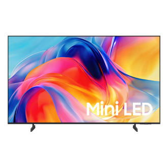 Mini LED M70H 4K Samsung Vision AI Smart TV (2026) Front Titanium Black 