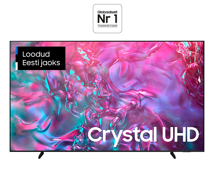 2024 DU9000 98-tolline Crystal UHD TV Must