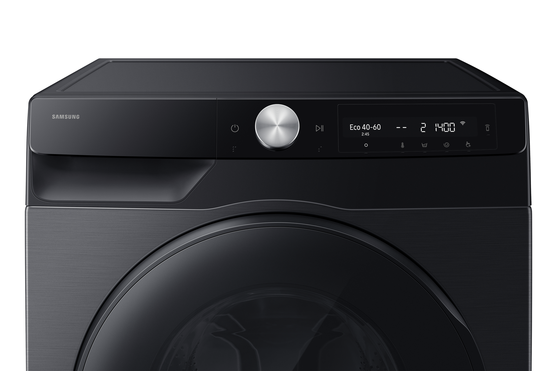 Laundry (Combo) AI Wash 9kg + 6kg Panel-Control-2 Black 