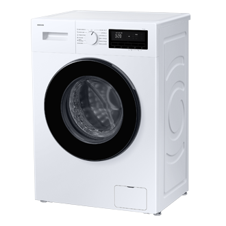 Laundry with Grade A Energy Efficiency and Hygiene Steam R-Perspective White 