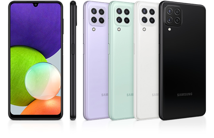 هاتف Galaxy A22 5G ، سعة 64 جيجابايت black | سامسونج مصر