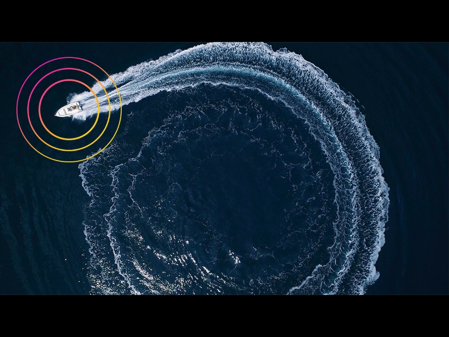 صوت ديناميكي، أقرب إلى الواقع، يتتبع الحركة المعروضة على الشاشة