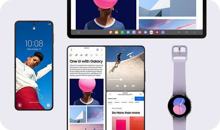 امنح هاتفك Samsung Galaxy مظهراً يعبر عن شخصيتك، واجعله يعمل بطريقتك باستخدام One UI.