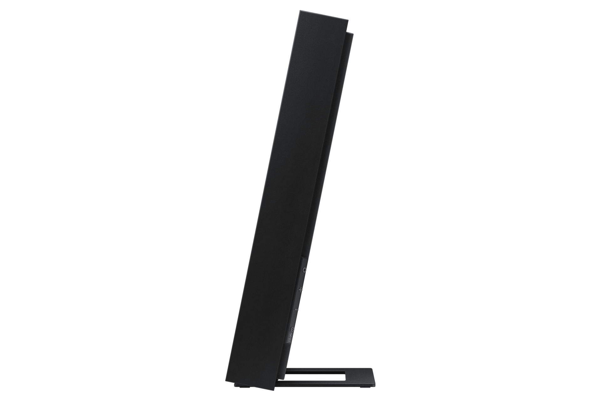 Music Frame LS60D WiFi-Bluetooth Wireless Speaker (2024) R-side-With-Stand Black 