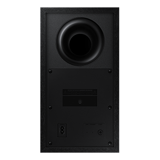 subwoofer-back Black