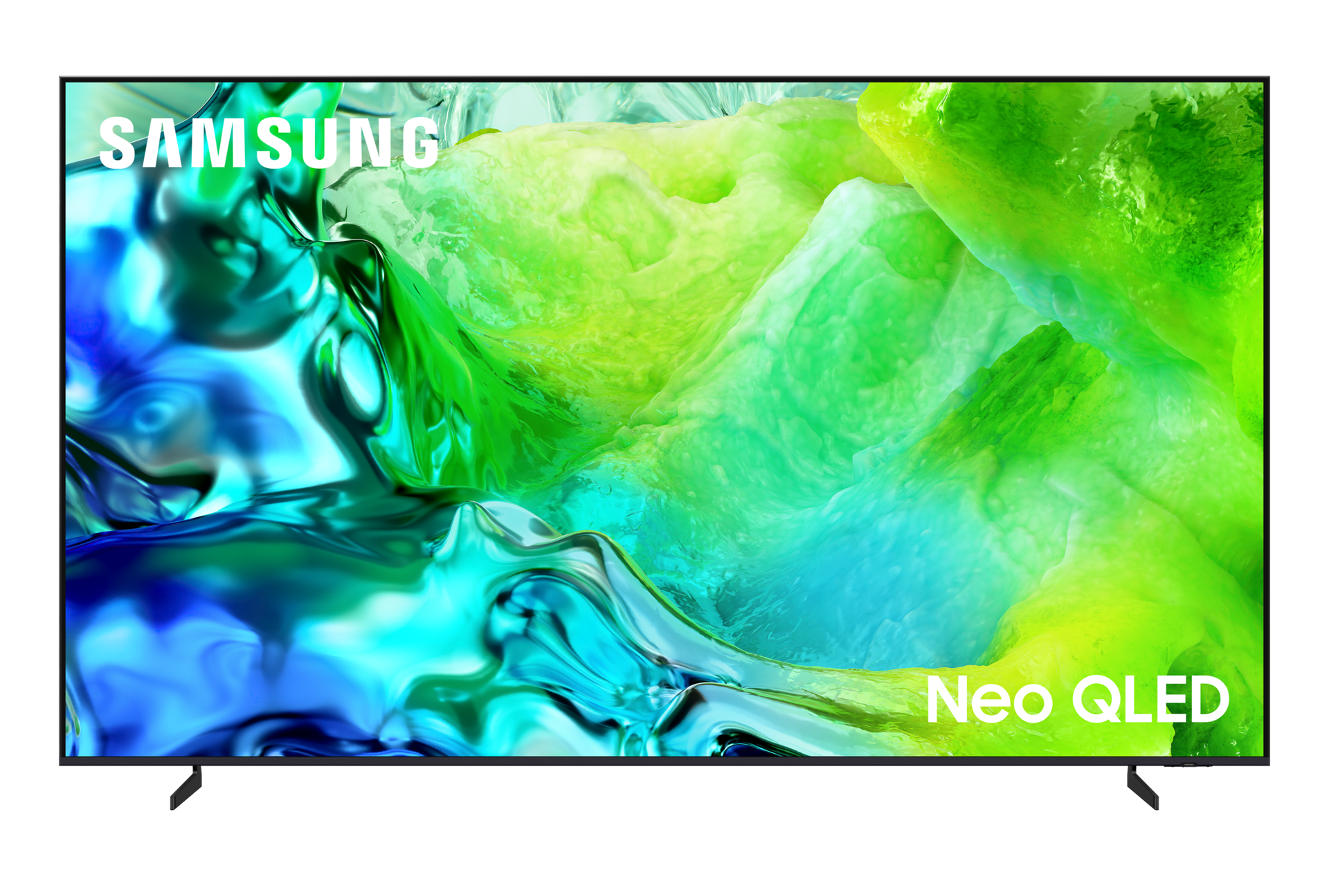 100" Neo QLED QN80H 4K Samsung Vision AI Smart TV (2026) Front2 Titanium Black 