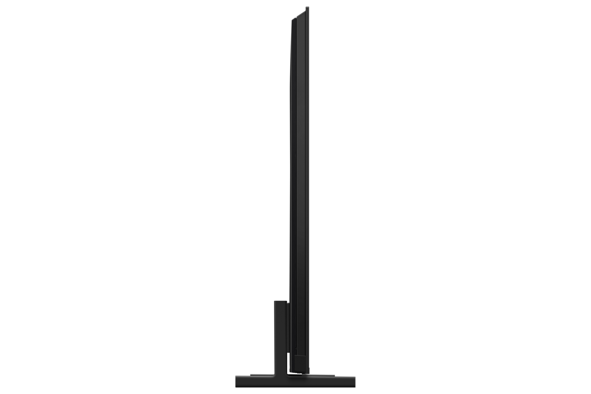 تلفزيون ذكي Neo QLED معزز بتقنية Samsung Vision AI بدقة 4K طراز QN80H (إصدار عام 2026) الجانب الأيسر أسود تيتانيوم 