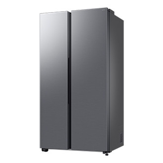 Bespoke AI Refrigerator SBS AI Energy mode R-Perspective Silver 
