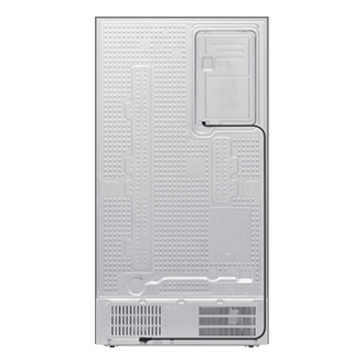 Bespoke AI Refrigerator SBS AI Energy mode Back Silver 