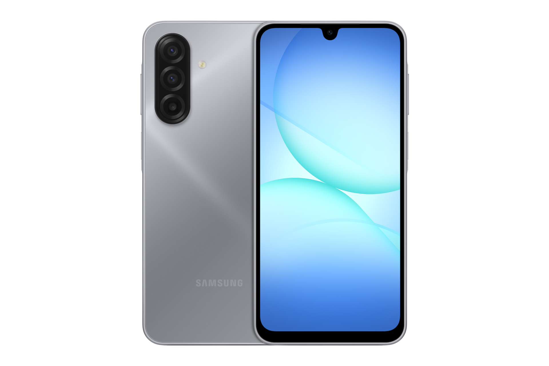 Galaxy A17 Front Gray 
