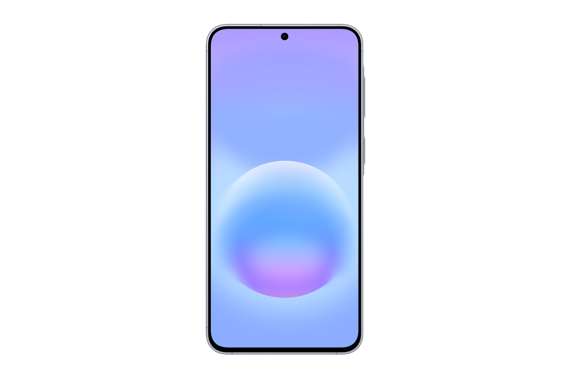 Galaxy A57 5G Front-2 Awesome Icyblue 