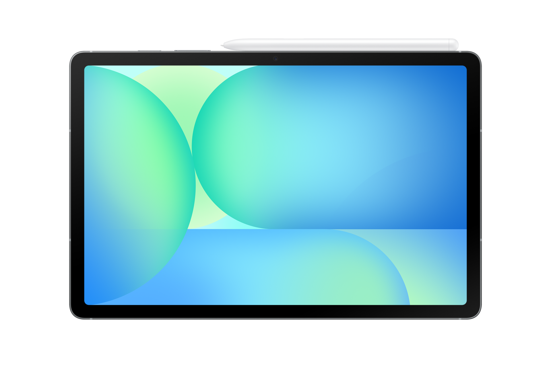Galaxy Tab S10 FE Front-with-S-Pen Gray 