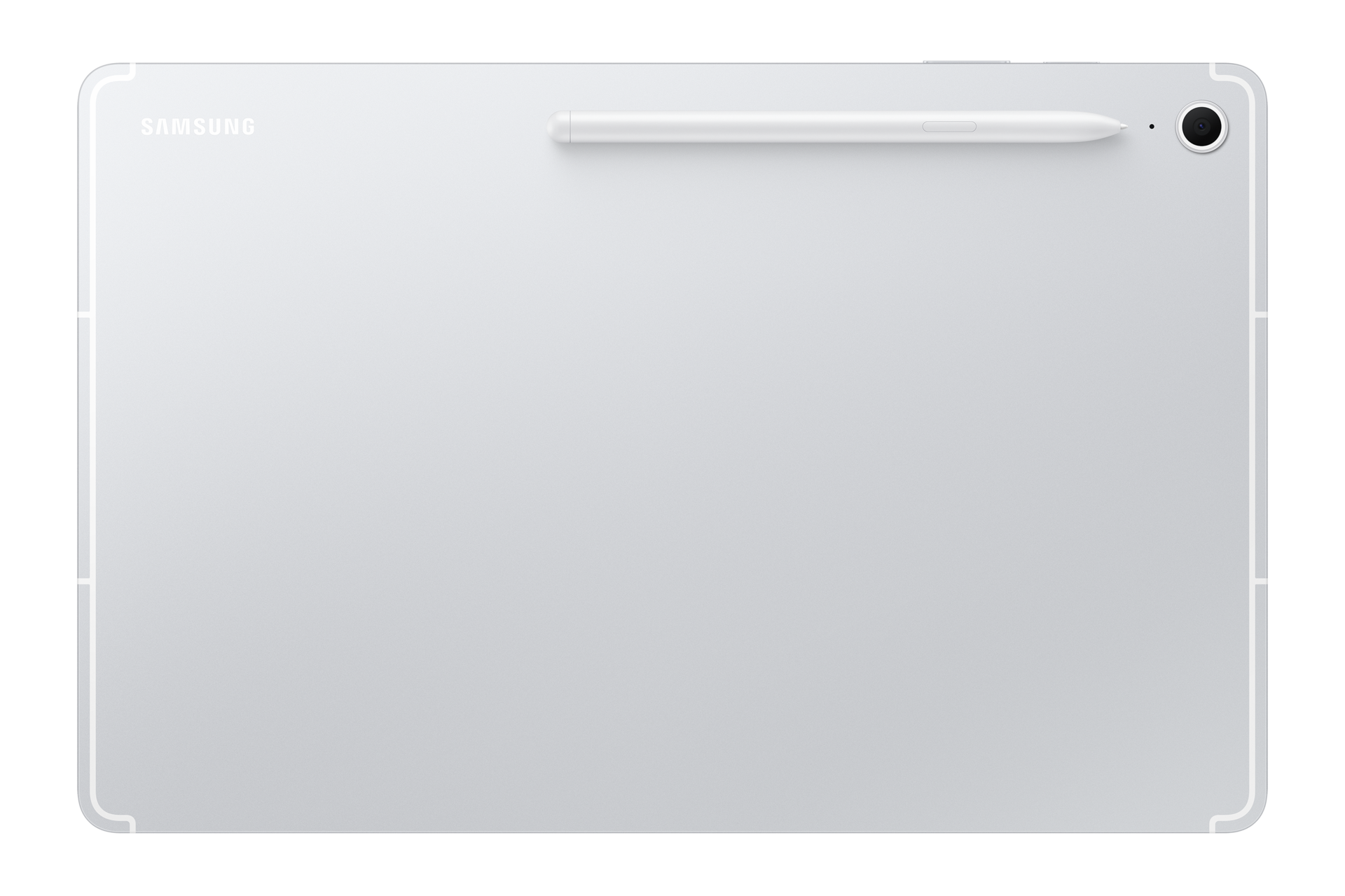 Galaxy Tab S10 FE+ Back-with-S-Pen Silver 