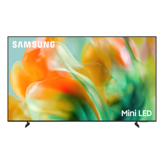 تلفزيون ذكي Samsung Vision AI (2026) مقاس 65 بوصة بدقة 4K وتقنية Mini LED وطراز M80H، من الأمام-2، أسود 