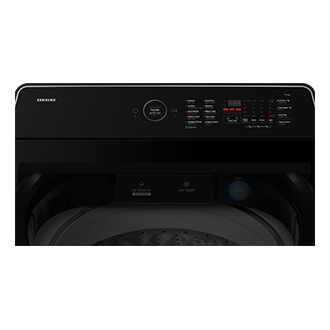 Bespoke AI Top Load Washer with AI Wash Detail2 Black 