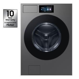 Bespoke AI Laundry (Combo) with  AI Home Front Dark Gray 
