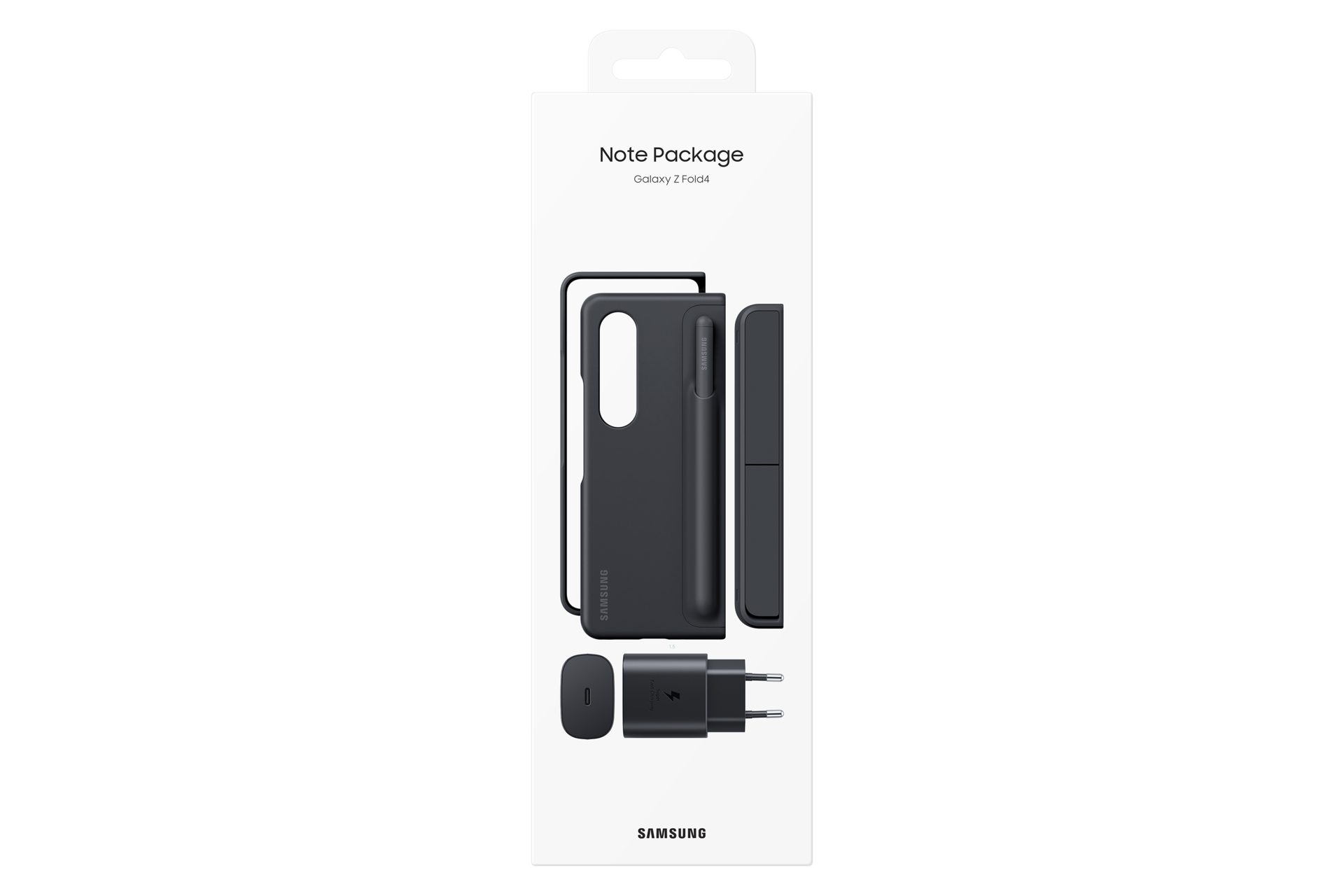 Samsung Galaxy Z Fold4 Note Package - Black, Black