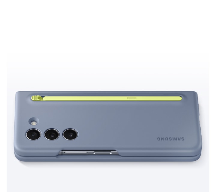 Funda Samsung Slim con S Pen Azul Galaxy Z Fold 5