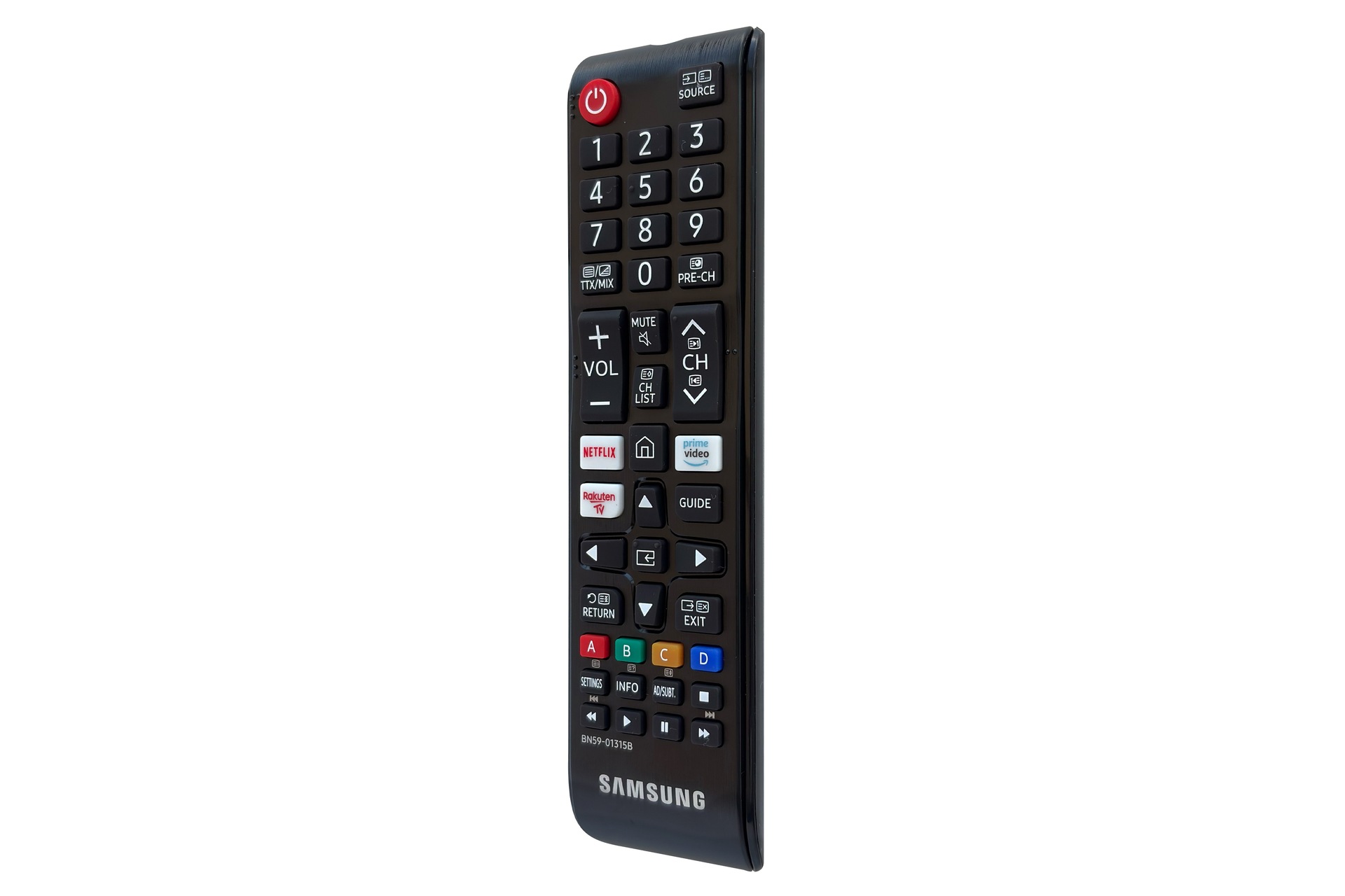 Television Remote Control Phantom Black