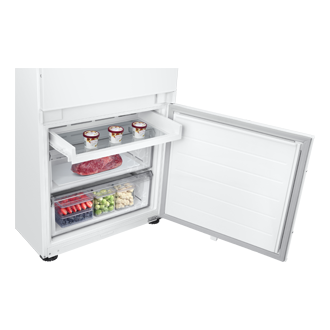 Frigorífico Combi Integrable Bespoke AI 193.5cm 389L Clase D Blanco BRB38G705DWWEF Detail-Easy-Slide White 