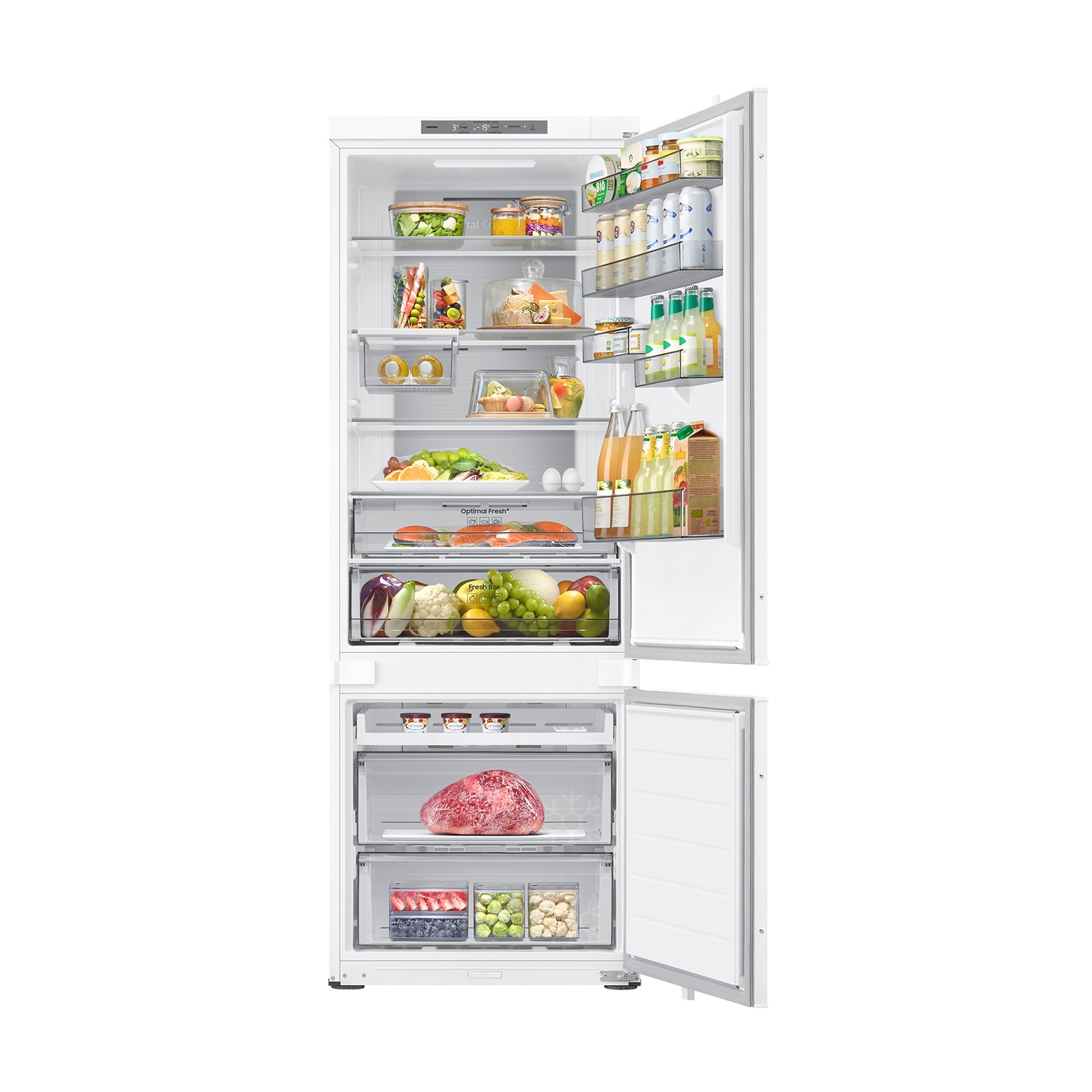 Frigorífico Combi Integrable Bespoke AI 193.5cm 389L Clase D Blanco BRB38G705DWWEF Blanco