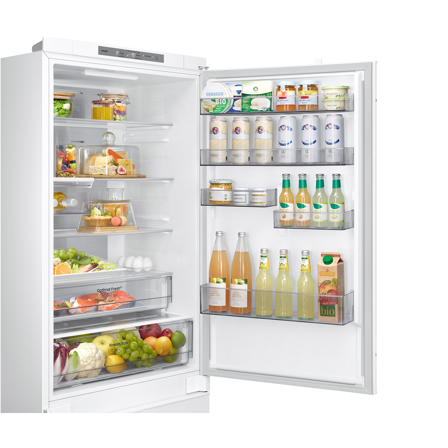 Frigorífico Combi Integrable Bespoke AI 193.5cm 389L Clase D Blanco BRB38G705DWWEF Blanco