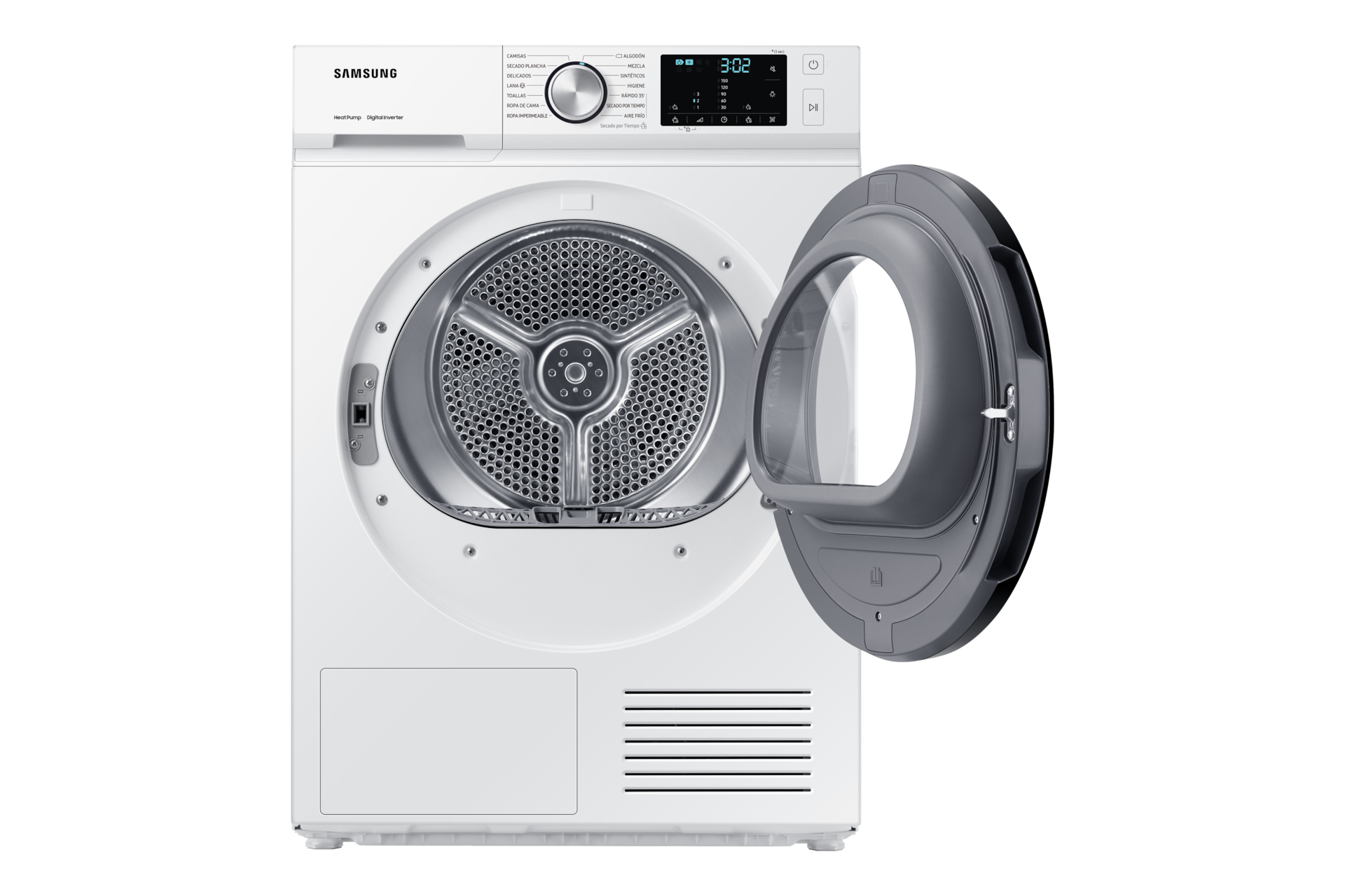 Secadora Bespoke 9kg Blanco DV90BBA245AW<br> Front-Open White 