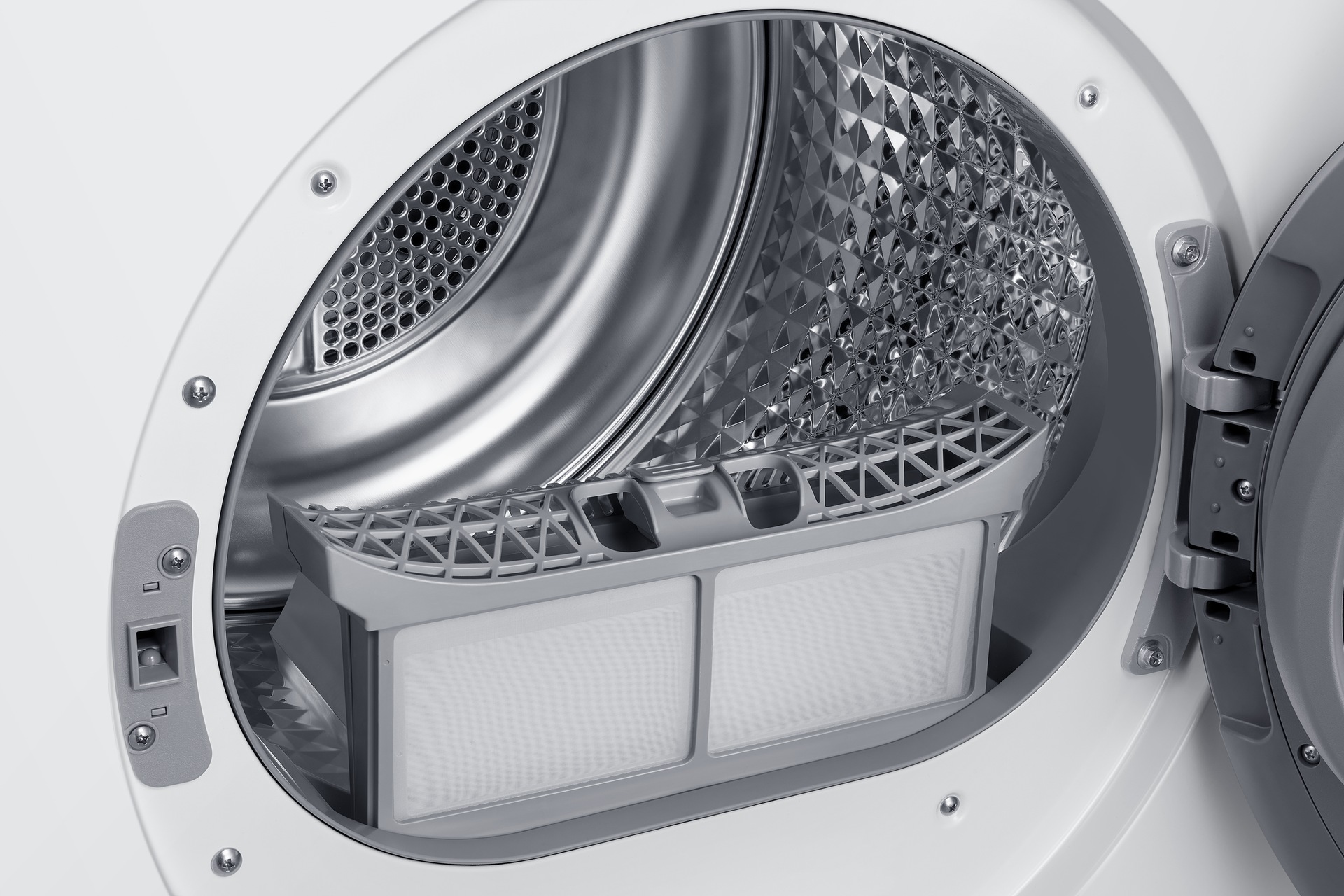 Secadora Bespoke 9kg Blanco DV90BBA245AW<br> Detail-Drum White 