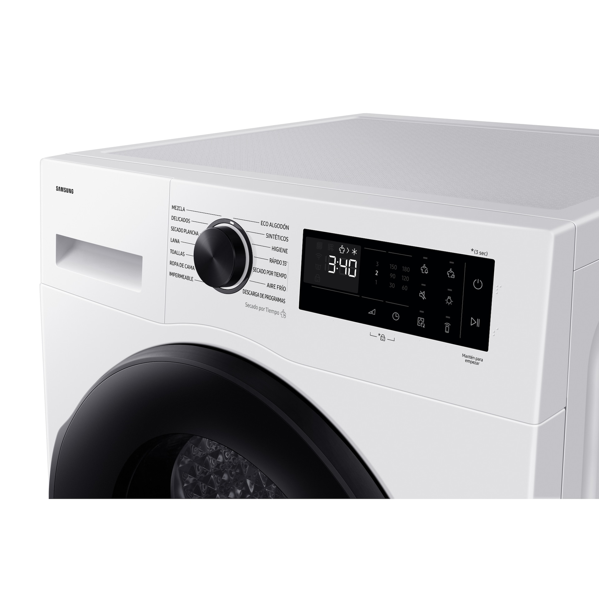 Secadora 9Kg Inteligencia Artificial Clase C Blanca DV90DG52A0AEEC Blanco