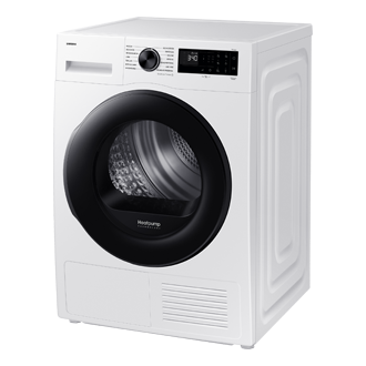 Secadora 9Kg Inteligencia Artificial Clase C Blanca DV90DG52A0AEEC R-Perspective White 